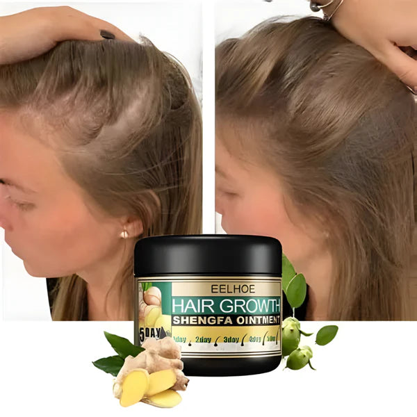 Crema Activadora de Crecimiento con Jengibre | Cabello Más Fuerte y Denso 30gr